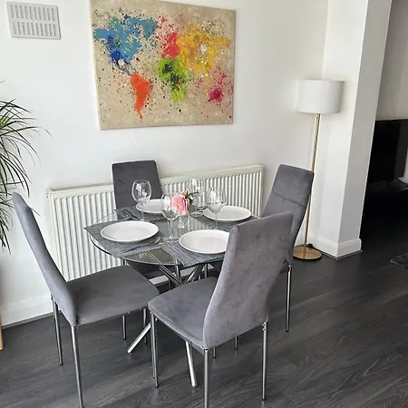 Wembley Oasis: Modern Semi-Detached Near Stadium London Exterior photo